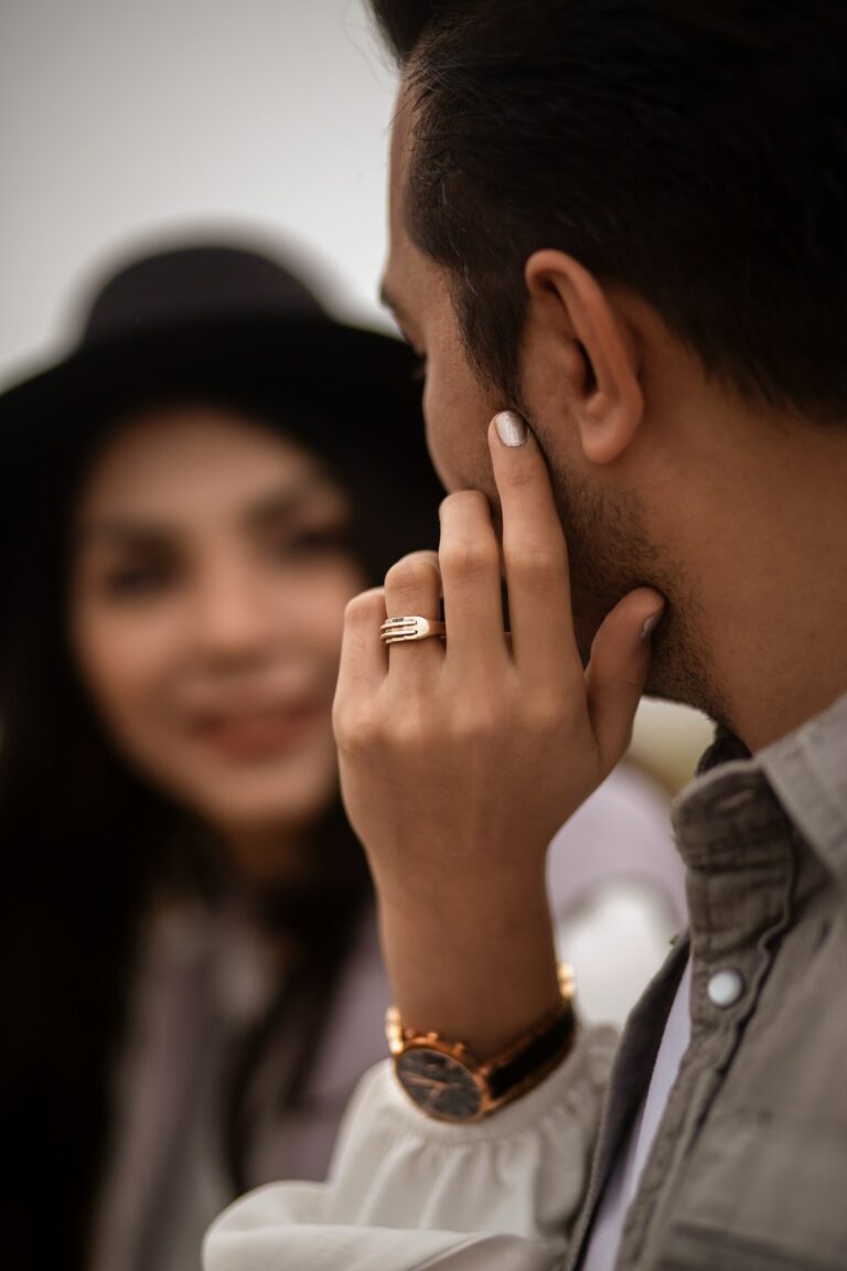 a man talking on a cell phone
